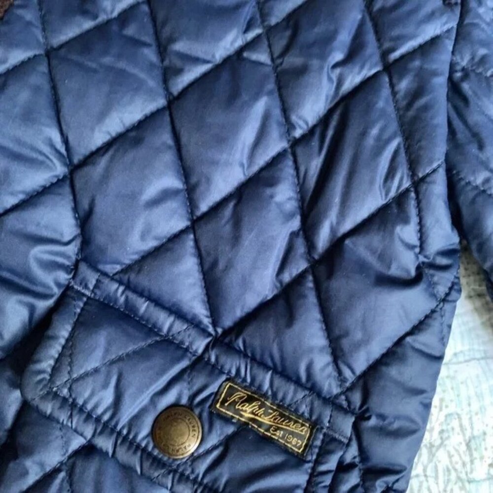 Ralph Lauren Jacket with Corduroy Collar – Excellent Condition (Orig. $100) - Picture 7 of 11